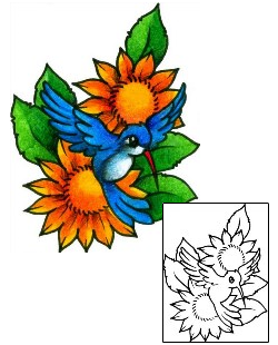 Hummingbird Tattoo For Women tattoo | AAF-02719