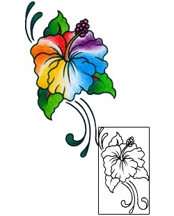 Hibiscus Tattoo Plant Life tattoo | AAF-11384