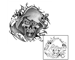 Reaper Tattoo Horror tattoo | ANF-00271