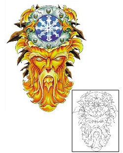 Wizard Tattoo Mythology tattoo | APF-00083