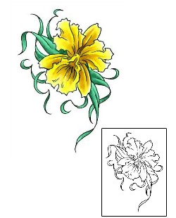 Flower Tattoo Plant Life tattoo | CCF-00416