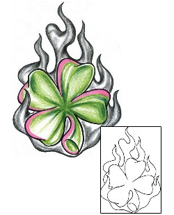 Irish Tattoo Plant Life tattoo | CHF-00322