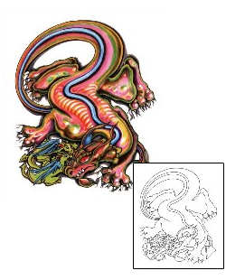 Dragon Tattoo Mythology tattoo | CPF-00005