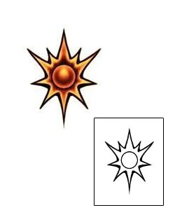 Sun Tattoo Astronomy tattoo | DBF-00079