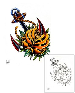 Flower Tattoo Tattoo Styles tattoo | DFF-00078