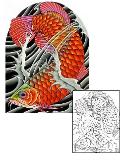 Marine Life Tattoo Specific Body Parts tattoo | DFF-00103