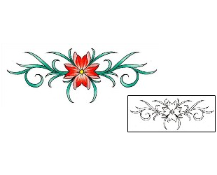 Orchid Tattoo Plant Life tattoo | DFF-00814