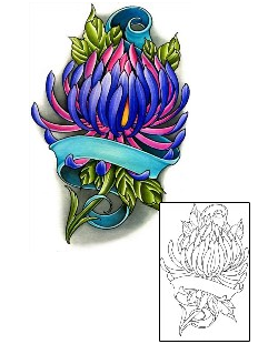 Chrysanthemum Tattoo Miscellaneous tattoo | DFF-01466