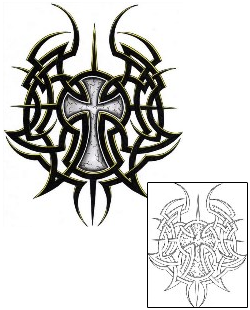 Tribal Tattoo Religious & Spiritual tattoo | EXF-00403