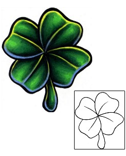 Irish Tattoo Plant Life tattoo | FYF-00013
