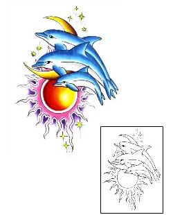 Marine Life Tattoo Marine Life tattoo | G1F-00682