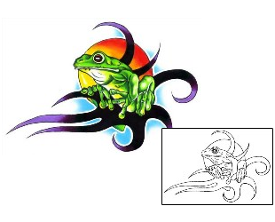 Picture of Reptiles & Amphibians tattoo | G1F-00722