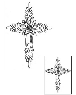 Pinstripe Tattoo Religious & Spiritual tattoo | GJF-01467