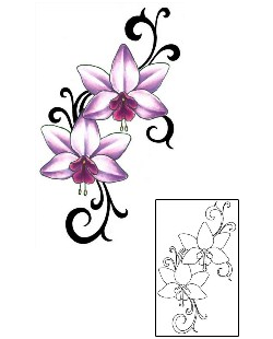 Orchid Tattoo GSF-00377