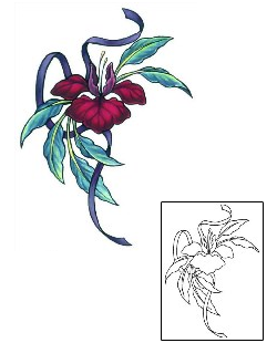 Orchid Tattoo GSF-00935