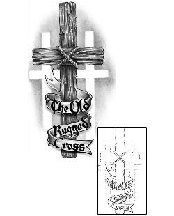 Christian Tattoo The Old Rugged Cross Tattoo