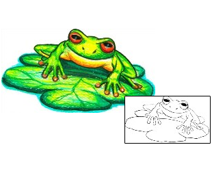 Picture of Reptiles & Amphibians tattoo | HGF-00371