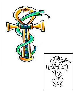 Cross Tattoo Religious & Spiritual tattoo | HSF-00476