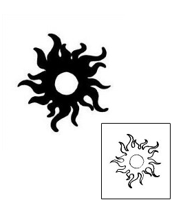 Sun Tattoo Astronomy tattoo | J2F-00121