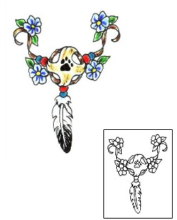 Native American Tattoo Plant Life tattoo | JJF-00987