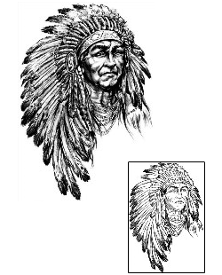 Native American Tattoo Miscellaneous tattoo | JPF-00109