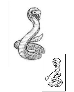 Snake Tattoo Horror tattoo | JRF-00010