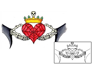 Crown Tattoo Religious & Spiritual tattoo | KMF-00011
