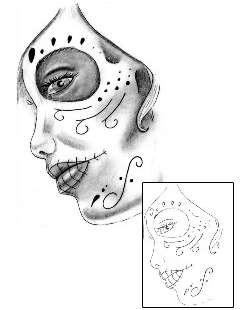 Mask Tattoo Miscellaneous tattoo | M4F-00013