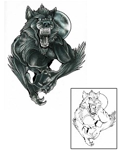 Wolf Tattoo Mythology tattoo | MMF-00022