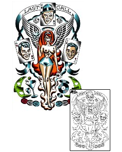 Gambling Tattoo Mythology tattoo | MOF-00143
