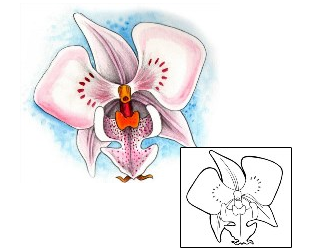 Orchid Tattoo MPF-00209