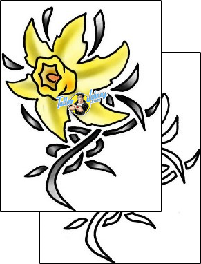 Flower Tattoo plant-life-flowers-tattoos-pablo-lordi-plf-01880