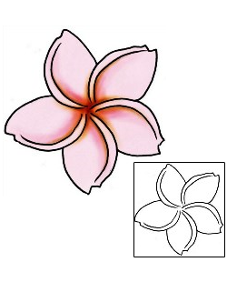 Flower Tattoo Plant Life tattoo | PLF-01924