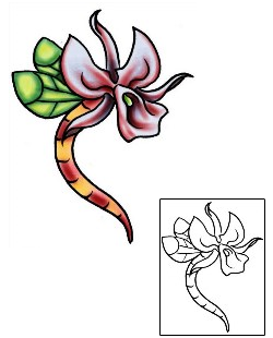 Orchid Tattoo PLF-02032