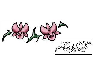 Orchid Tattoo PLF-02033