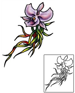 Orchid Tattoo PLF-02053