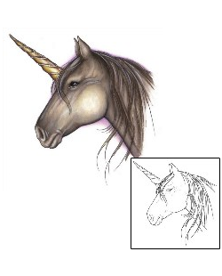 Unicorn Tattoo Mythology tattoo | S1F-00058