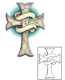 Banner Tattoo Religious & Spiritual tattoo | S1F-00130