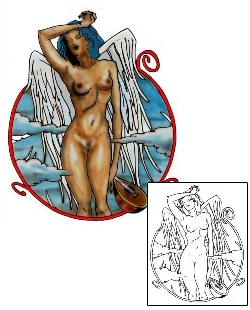 Woman Tattoo Mythology tattoo | S3F-00031