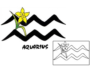 Daffodil Tattoo Plant Life tattoo | SOF-00296