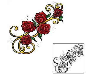 Flower Tattoo THF-00097