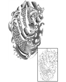 Marine Life Tattoo Marine Life tattoo | BAF-00100