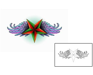 Wings Tattoo Specific Body Parts tattoo | DWF-00171