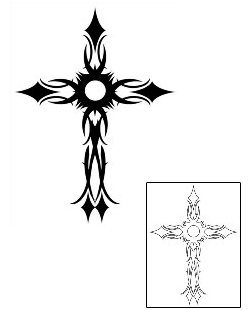 Tribal Tattoo Religious & Spiritual tattoo | MVF-00011