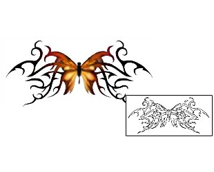Insect Tattoo Specific Body Parts tattoo | MZF-00011