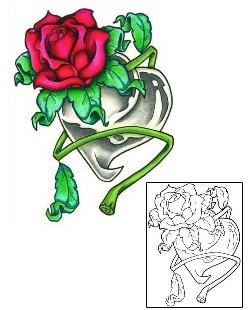 Heart Tattoo Plant Life tattoo | SHF-00090