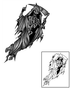 Reaper Tattoo Horror tattoo | ANF-00257