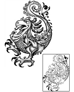 Rooster Tattoo Animal tattoo | ANF-01178