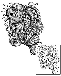 Sea Creature Tattoo Marine Life tattoo | ANF-01883