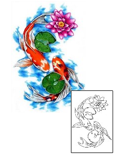 Sea Creature Tattoo Marine Life tattoo | AUF-00069